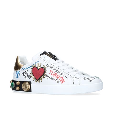 dolce gabbana tenis blancos|dolce gabbana sneakers men's sale.